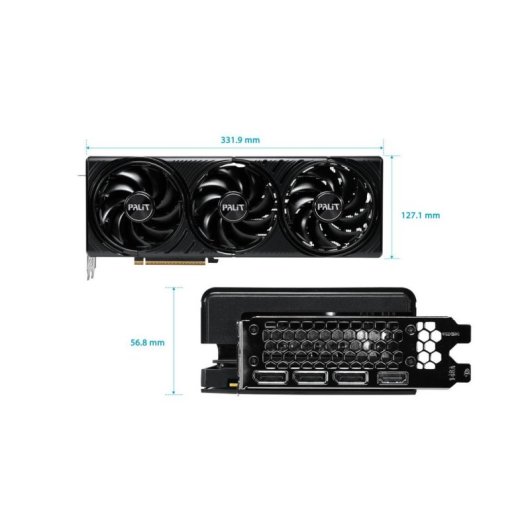 Grafikkarte Palit GeForce RTX 5080 Infinity 3 OC 16GB GDDR7 Reflex 2 RTX AI DLSS4