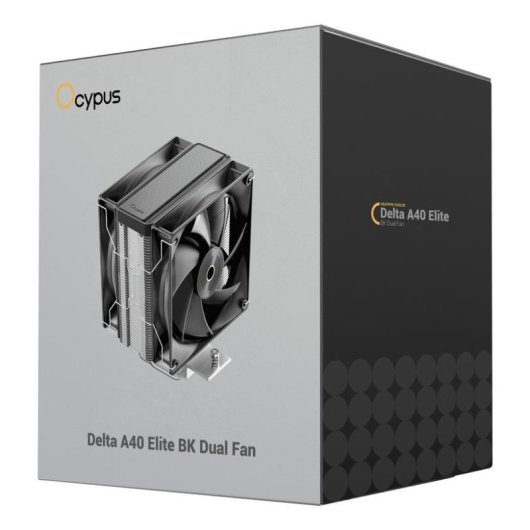 Refrigeration Air Ocypus Socket AM4 AM5 120 mm Delta A40 Elite Dual Fan