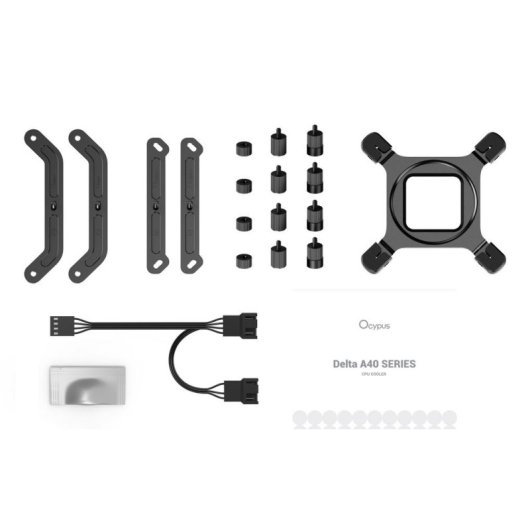 Refrigeration Air Ocypus Socket AM4 AM5 120 mm Delta A40 Elite Dual Fan