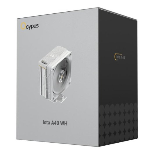 Refrigeration Air Ocypus Socket AM4 AM5 LGA 1200 120 mm Iota A40 Blanc