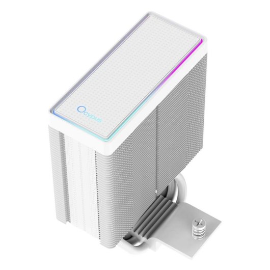 Refrigeration Air Ocypus Socket AM4 AM5 100 mm Gamma A40 ARGB Blanc