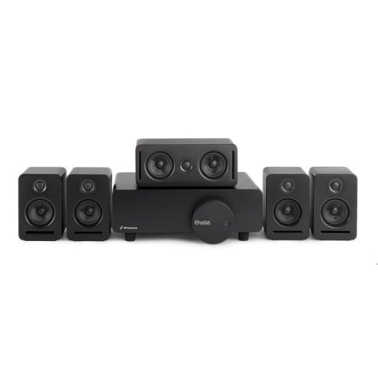 Blossom Monaco Cine en Casa 5.1 Dolby Atmos WiSA Sonido Nítido Inalámbrico Negro