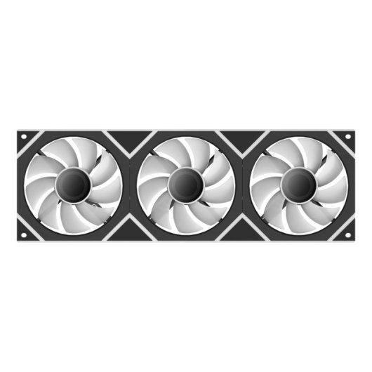 Ventilateur supplémentaire Ocypus Gamma F36 ARGB 120mm 1700RPM avec éclairage tri-zone
