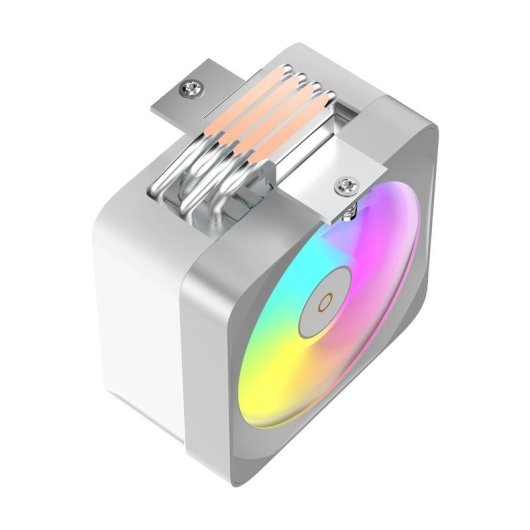 Refrigeration Air Ocypus Socket Intel et AMD 120 mm Delta A40 EX ARGB Blanc