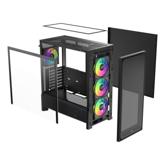 Caja PC Ocypus Delta C70 ARGB Negro Midi Tower
