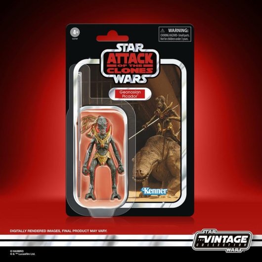 Set de Figuras Hasbro Star Wars Colección Vintage Orray y Picador geonosiano 9,5 cm