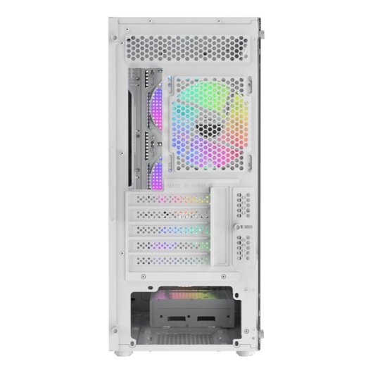 Boitier PC Ocypus Gamma C50 ARGB Mini Tour Blanc Verre Trempe