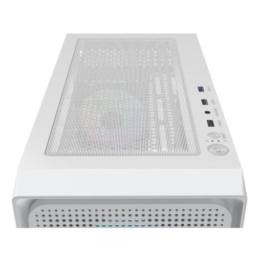 Boitier PC Ocypus Gamma C50 ARGB Mini Tour Blanc Verre Trempe