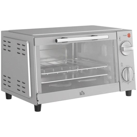 Horno Sobremesa Blossom 9L 35cm Grill Temporizador Plata