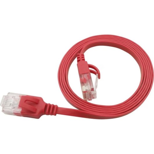 Cabo de rede LinkIT Cat6a U/UTP 5m vermelho