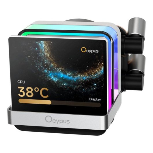 Refrigeração Líquida Ocypus Sigma L24 PRO 240 mm 2 Ventoinhas LED Multicor