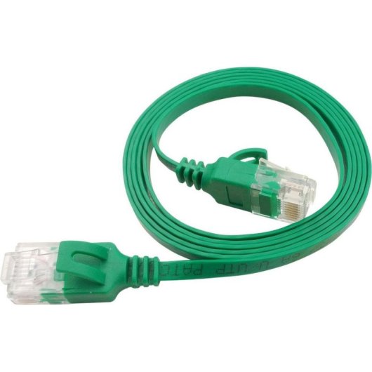 Cable de rede LinkIT Cat6a 5m Plano Verde