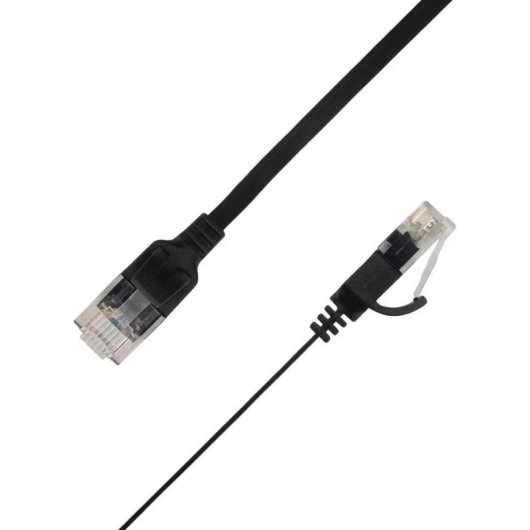 Cable de red LinkIT UTP Flat Cat6a 4,5 m Negro