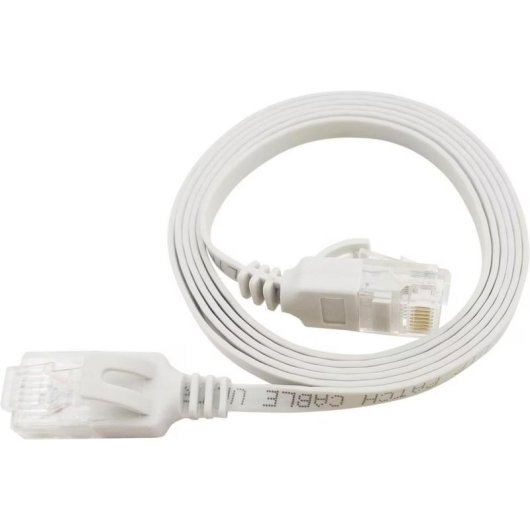 Cable de Red Plano LinkIT Cat6a UTP RJ-45 1,5 m Blanco