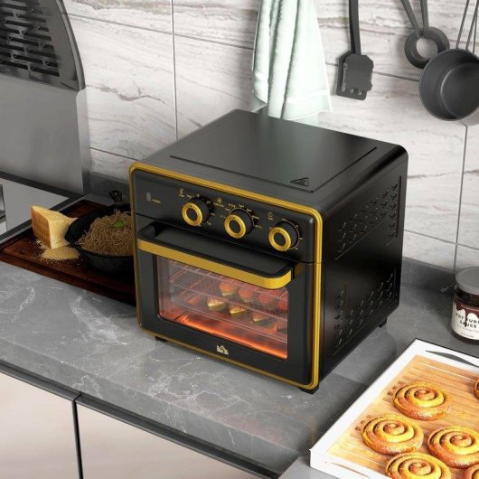 Horno Sobremesa Blossom 20L 36x37,7x34,5cm 1400W Grill Negro