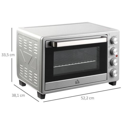 Horno Sobremesa Blossom 32L 52,2x38,1x33,5cm 1600W Plata