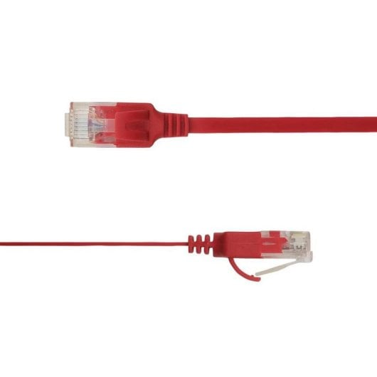 Cable de red LinkIT Cat6a U/UTP plano 2 m rojo