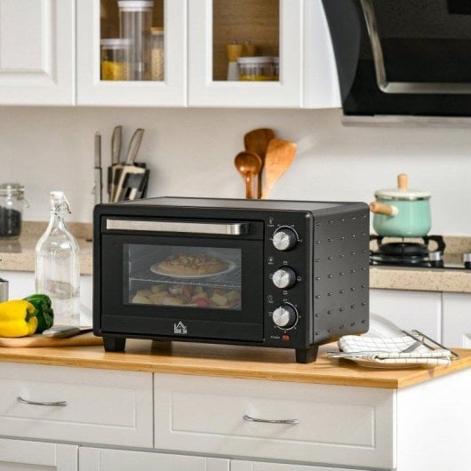 Horno Sobremesa Blossom 21L 46cm 1400W 3 Modos Negro