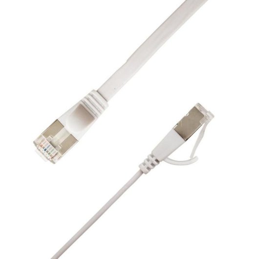 Cabo de rede LinkIT Cat6a U/FTP 4 m Branco