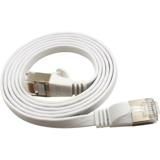 Cabo de rede LinkIT Cat6a U/FTP 4 m Branco