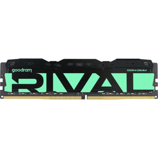 Memoria RAM Goodram Rival Radiant 16GB 2x8GB DDR4 3200MHz CL16 verde con radiator