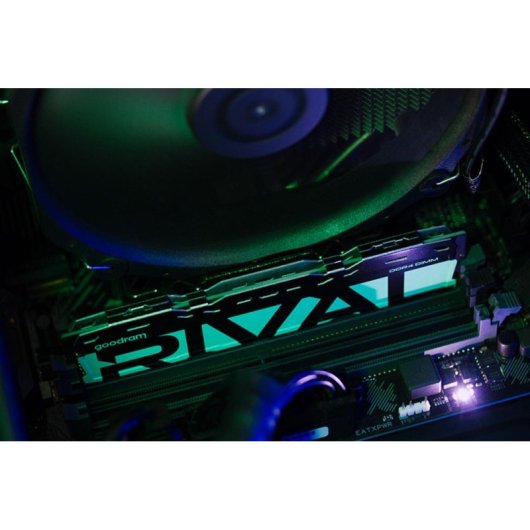 Memoria RAM Goodram Rival Radiant 16GB 2x8GB DDR4 3200MHz CL16 verde con radiator