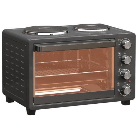 Horno Sobremesa Blossom 28L 48,6cm 2600W 230ºC Grill Negro