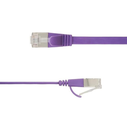 Cable de red LinkIT Cat6a U/FTP Plano 4,5 m Púrpura