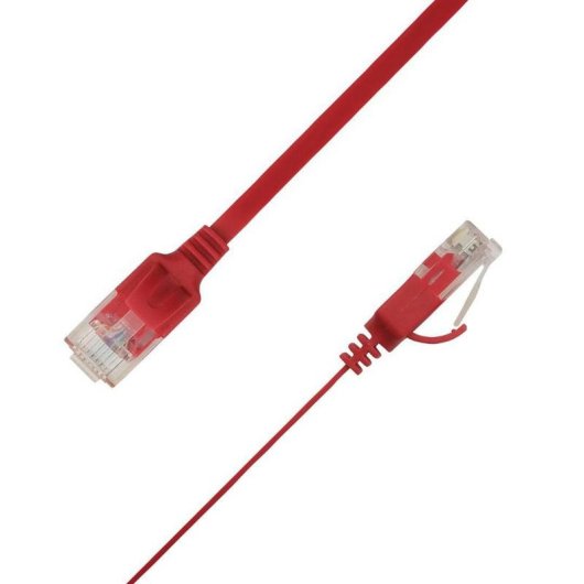Cable de red LinkIT UTP-FL6A-00250-RD Cat6a U/UTP 2,5 m Rojo