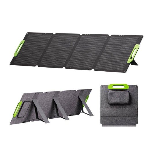 Panel Solar Portátil Blossom LS-SP200F 200W 4 Conectores Plegable IP67