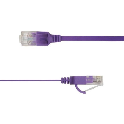 Cable de red LinkIT Cat6a UTP plano 2,5 m Púrpura