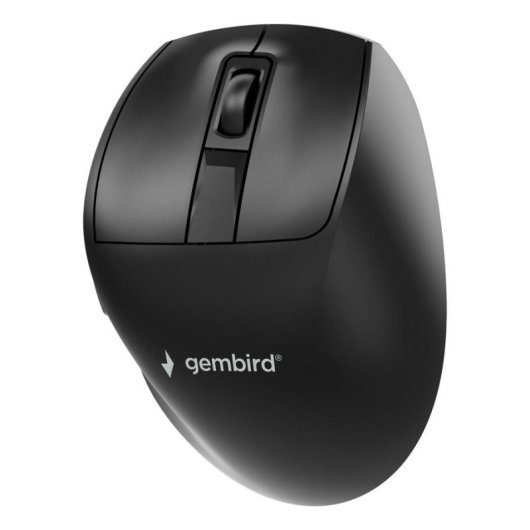 Ratón Gembird MUSW3-9B-01 RF Wireless Bluetooth USB 2400 DPI Nero 9 Pulsanti