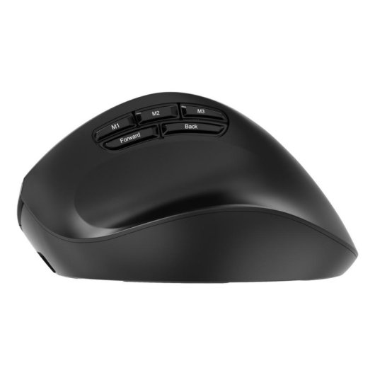 Ratón Gembird MUSW3-9B-01 RF Wireless Bluetooth USB 2400 DPI Nero 9 Pulsanti
