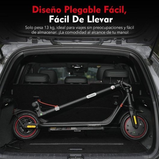 Patinete eléctrico iScooter i8M (DGT) 500W Autonomía 25 km Neumáticos 8,5" Freno doble