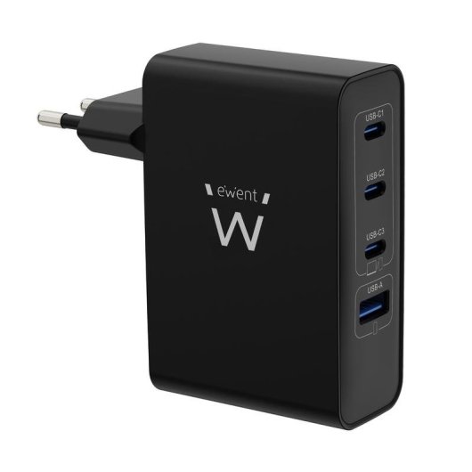Chargeur EW1336 GaN 100 W 4 ports USB-C/A PD QC
