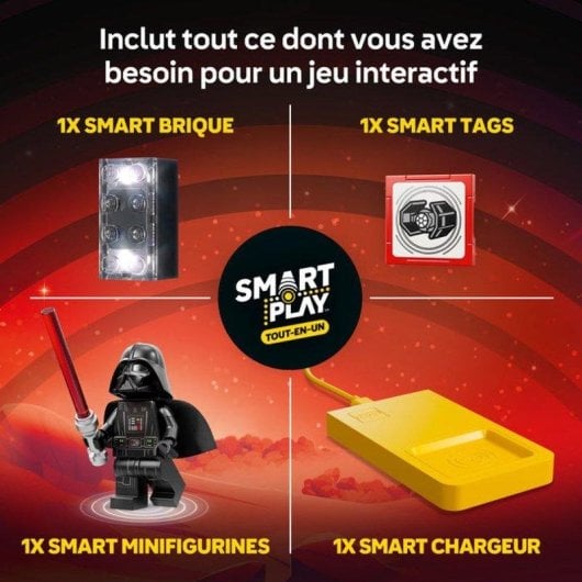 LEGO Star Wars SMART Play Caza TIE de Darth Vader 75421 473 piezas