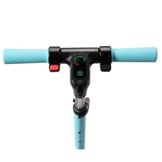 Patinete eléctrico Simate S2 Pro 130W Autonomía 8 km Doble frenado Azul