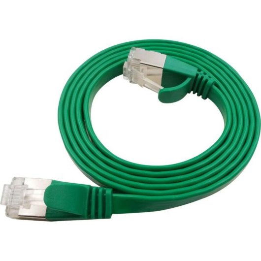 Cable de Red LinkIT Cat6a U/FTP Plano 4 m Verde