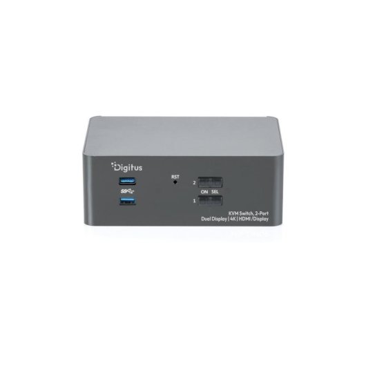 Interrupteur KVM Digitus DS-12865 Dual Display 4K