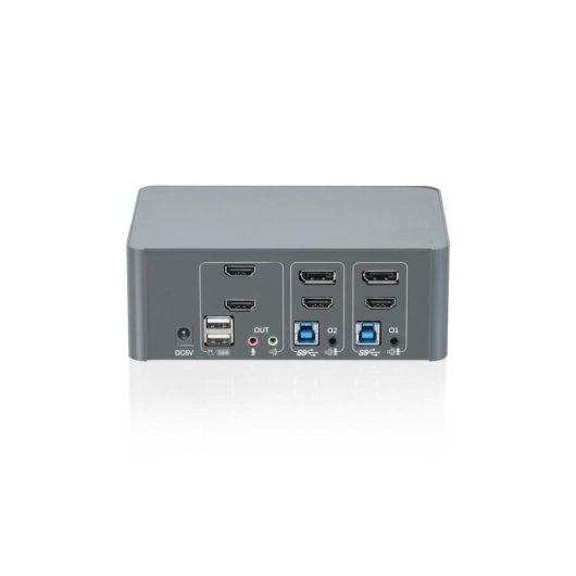 Interrupteur KVM Digitus DS-12865 Dual Display 4K