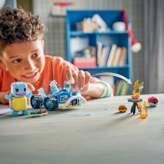LEGO Pokémon Smart Play Carapuce y Buggy del Entrenador 72156 320 piezas
