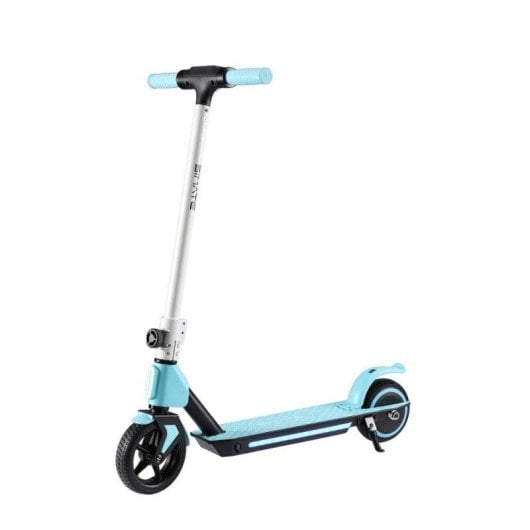 Patinete eléctrico Simate S2 130W Autonomía 8 km Doble freno Neumáticos 6,5" Azul