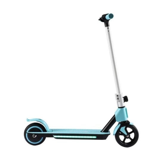 Patinete eléctrico Simate S2 130W Autonomía 8 km Doble freno Neumáticos 6,5" Azul