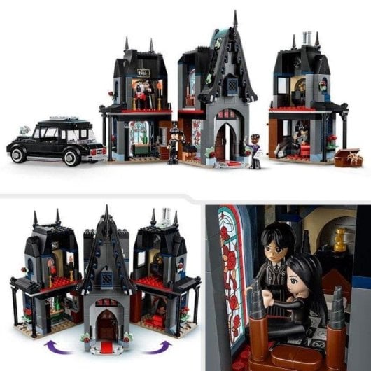 LEGO Wednesday Casa de Morticia 76786 1002 piezas