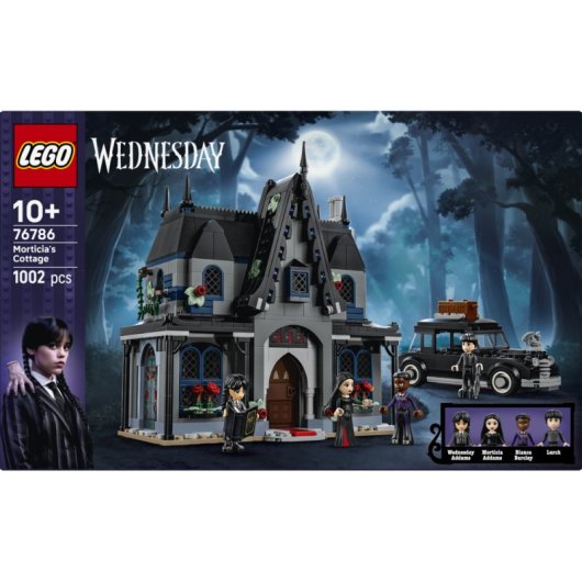 LEGO Wednesday Casa de Morticia 76786 1002 piezas