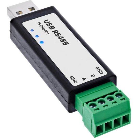 Convertidor InLine 33307D USB 2.0 a RS-485 con aislador galvánico