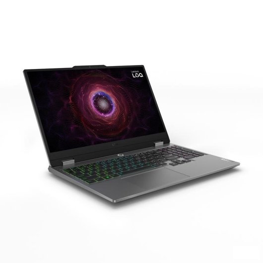 Portátil Lenovo LOQ 15AHP9 15,6" IPS Ryzen 7 7445HS AMD 16GB RTX 3050 512GB SSD Teclado RGB Sem Sistema Operativo
