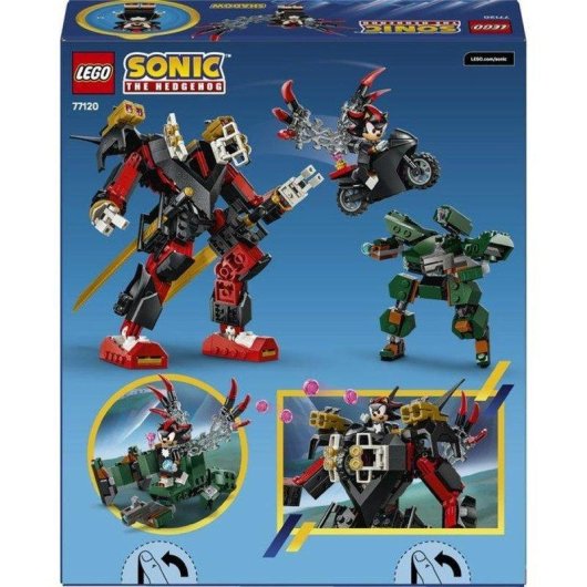 LEGO Sonic the Hedgehog Meca de Shadow vs. G.U.N. Trooper 77120 374 piezas