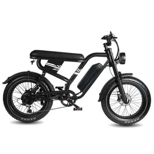 Bicicleta Eléctrica Maxturn MX10 Motor 250W Batería 48V 13,5Ah Neumáticos 20" Negro