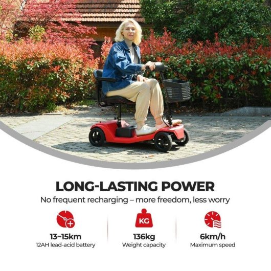 Scooter Eléctrico Sweetrich S2 Para Adultos 250W 12Ah